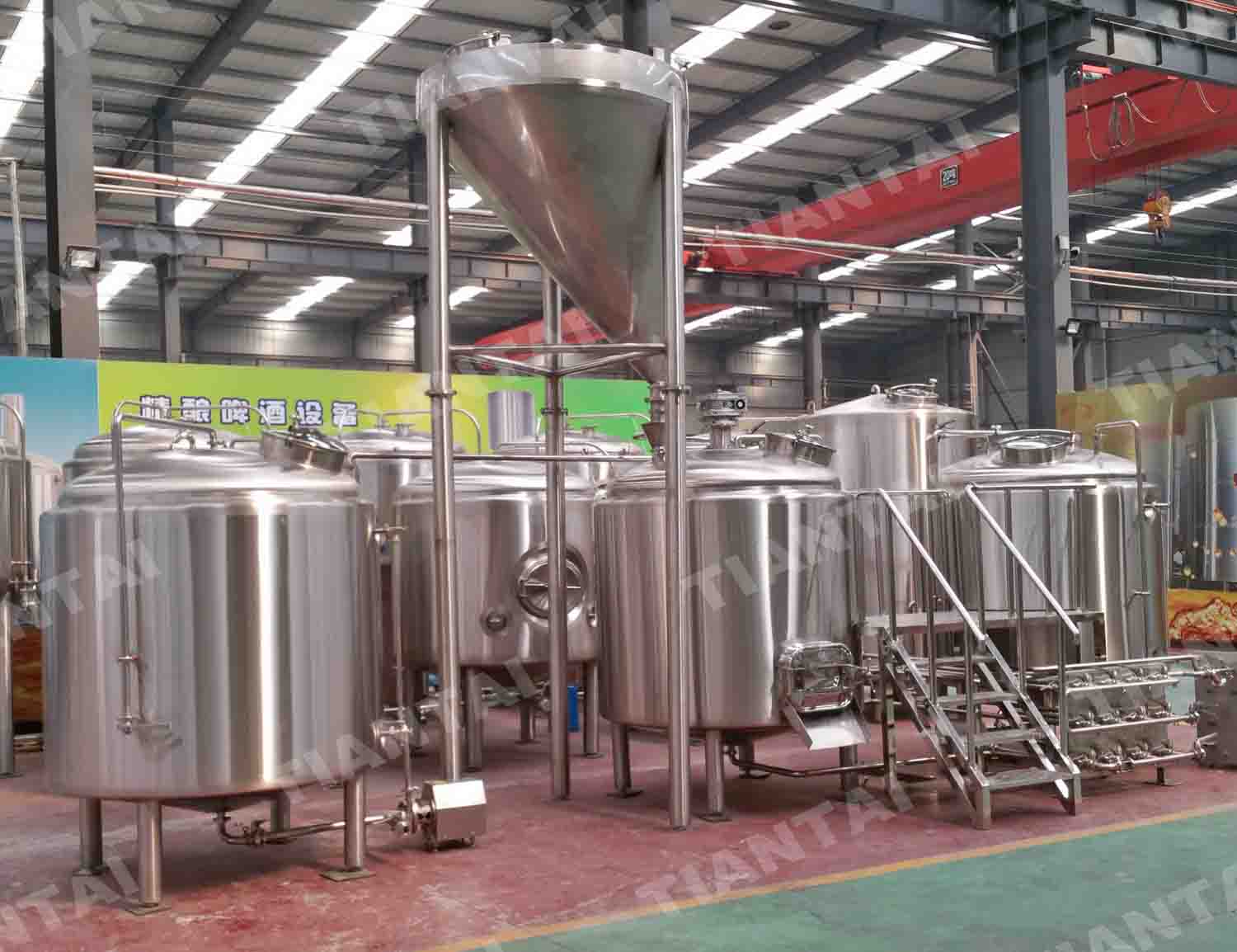 1500L Stainless Steel brewhouse system